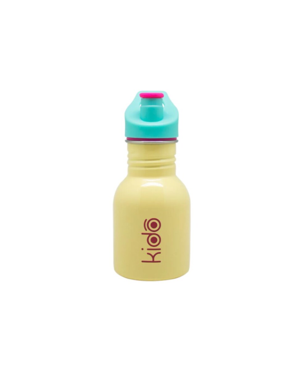BOTELLA METALICA 335ML KEEP KIDO - Amarillo 