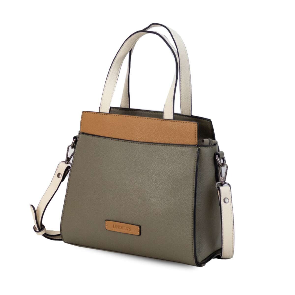 Cartera Los Angeles - Salvia Suela y Crudo 