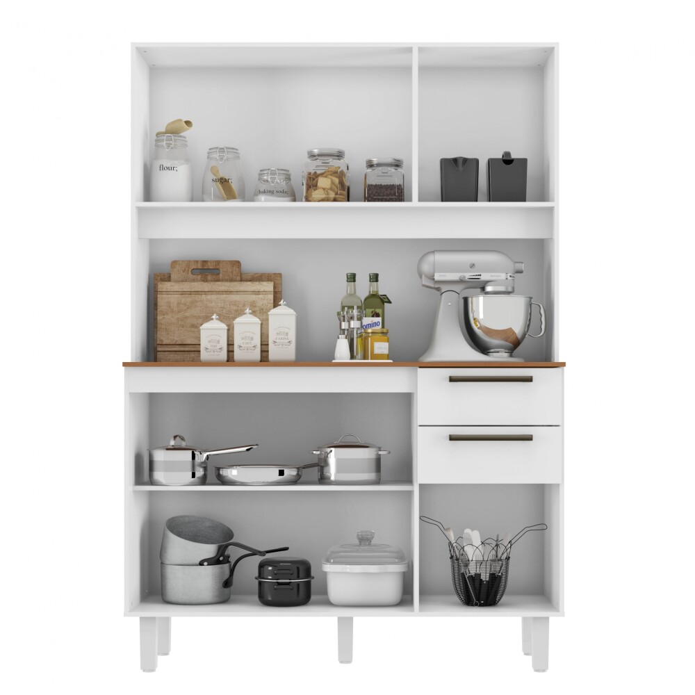 Kit para Cocina Pop Blanco/Cinamomo