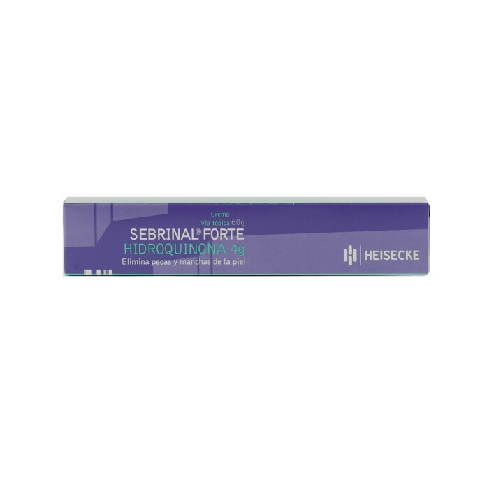 SEBRINAL FORTE CREMA CJ X 60 GRAMOS única