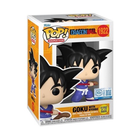 Goku With Nyoibo - Dragon Ball [Glows in the Dark] - 1922 Goku With Nyoibo - Dragon Ball [Glows in the Dark] - 1922