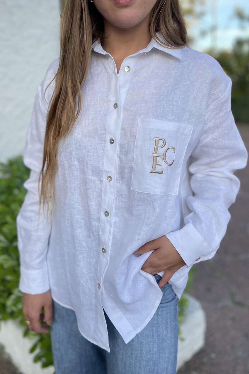 Camisa costa - Blanca 