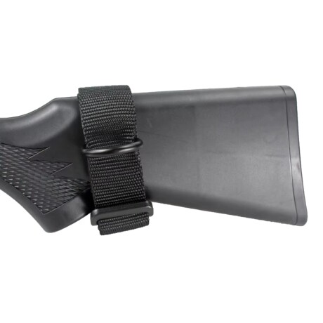 Adaptador para colocar correa en escopeta o fusil Negro