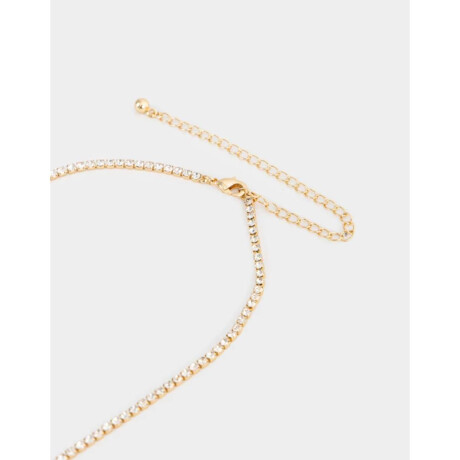 Cadena Corta con Dije Premium Gold Dorado