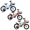 Bicicleta Infantil Rodado 14 Para Niño Con Rueditas Auxiliares Azul