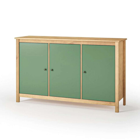 Aparador 3 Puertas Mari Verde