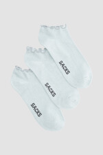 Pack x3 plantinas volado y lurex Verde acqua
