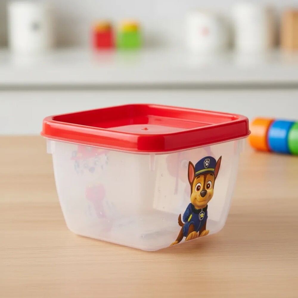 Set x3 tupper diseños paw patrol