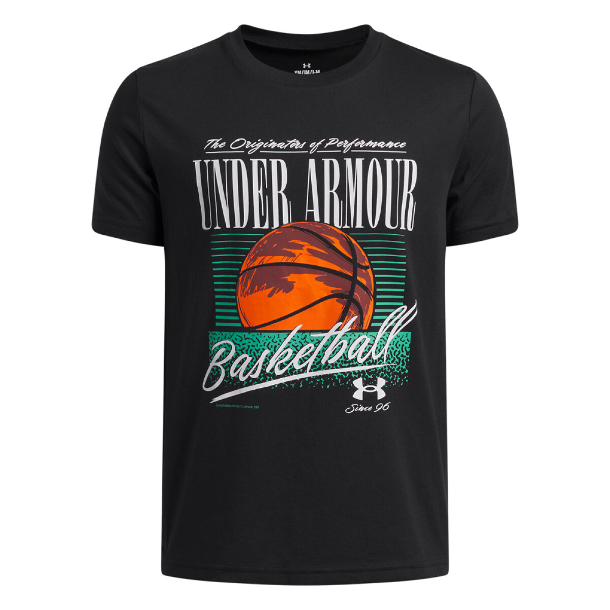 UA B Basketball SS-BLK - BLK-001 