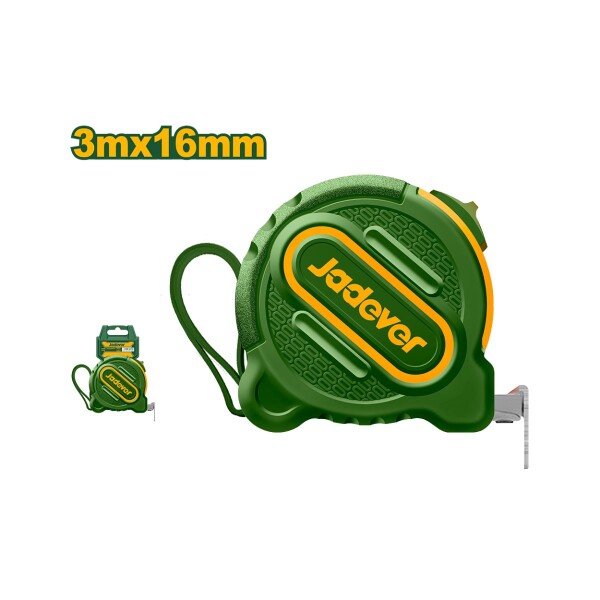 CINTA METRICA 3MTRS X 16MM JADEVER Cinta Metrica 3mtrs X 16mm Jadever