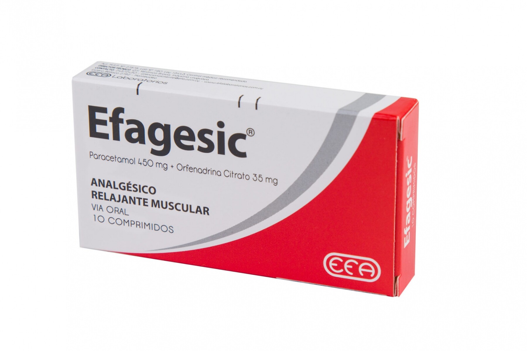 Efagesic 10 Comprimidos 