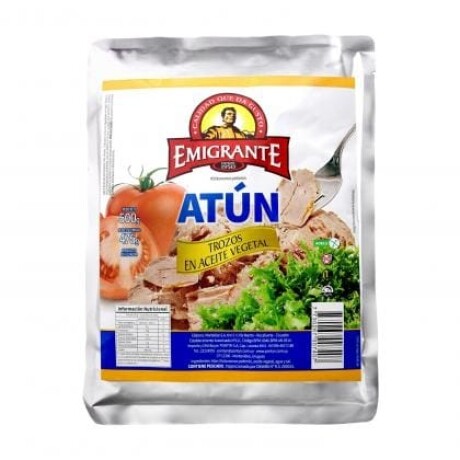 TROZOS DE ATUN EN ACEITE EMIGRANTE - 500 GRS 001