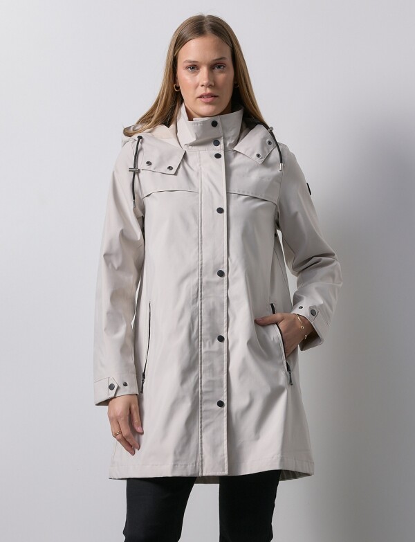 Gabardina Water Repellent BEIGE CLARO