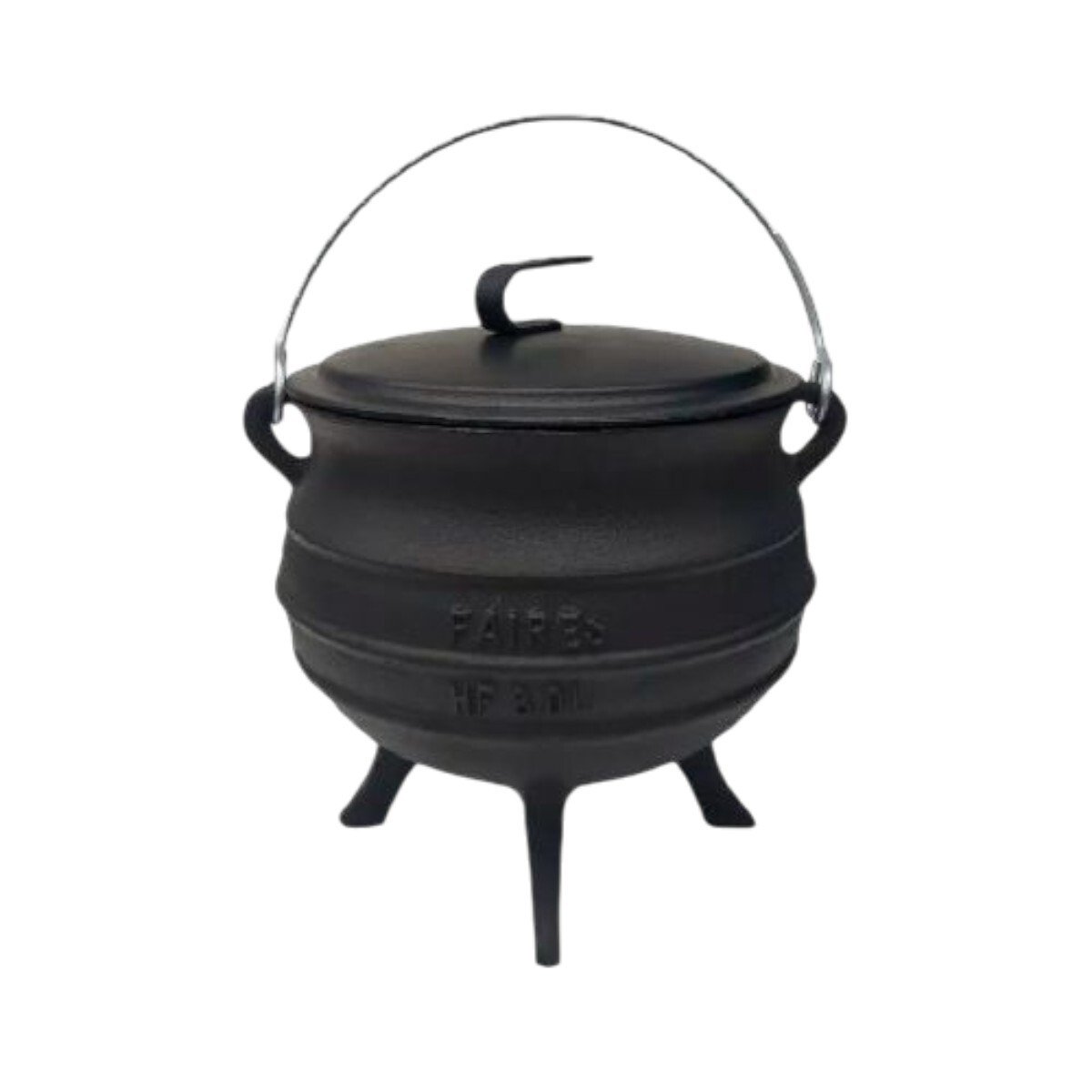 Olla de Hierro Fundido 8 Lts Faires 4 Patas 