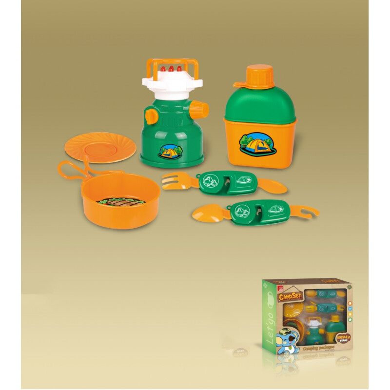 Set de camping con carpa + 6 accesorios Set de camping con carpa + 6 accesorios