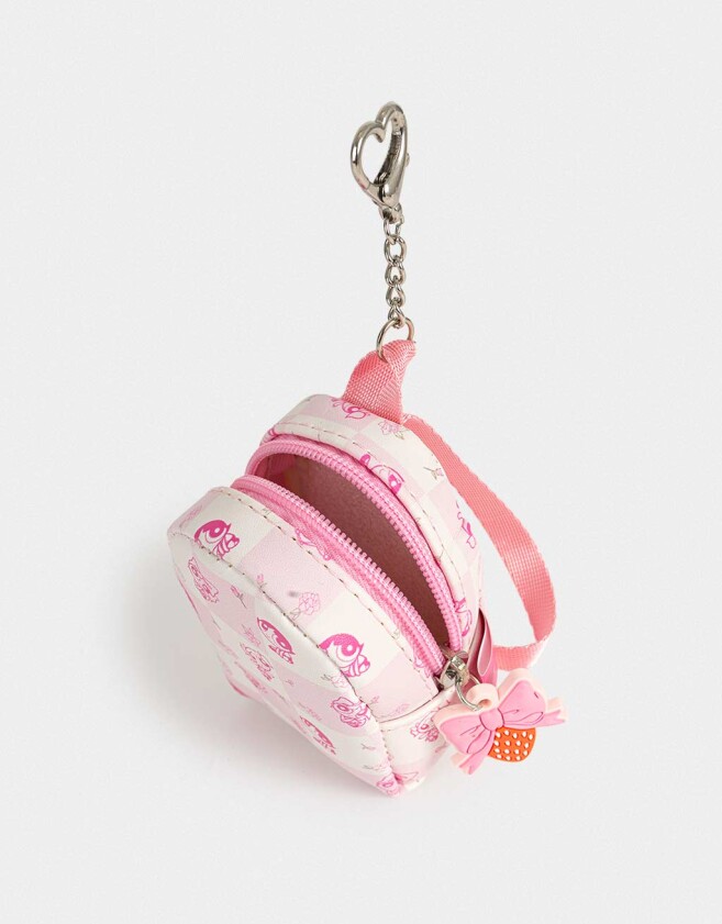 Llavero Mochila Llavero & Charm Chicas Superpoderosas - Rosa Claro