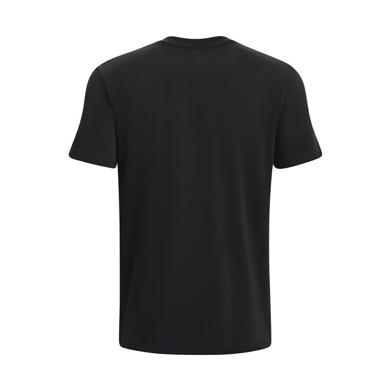 Remera Under Armour HEAVYWEIGHT SS de Hombre - 1373997-001 Negro-blanco