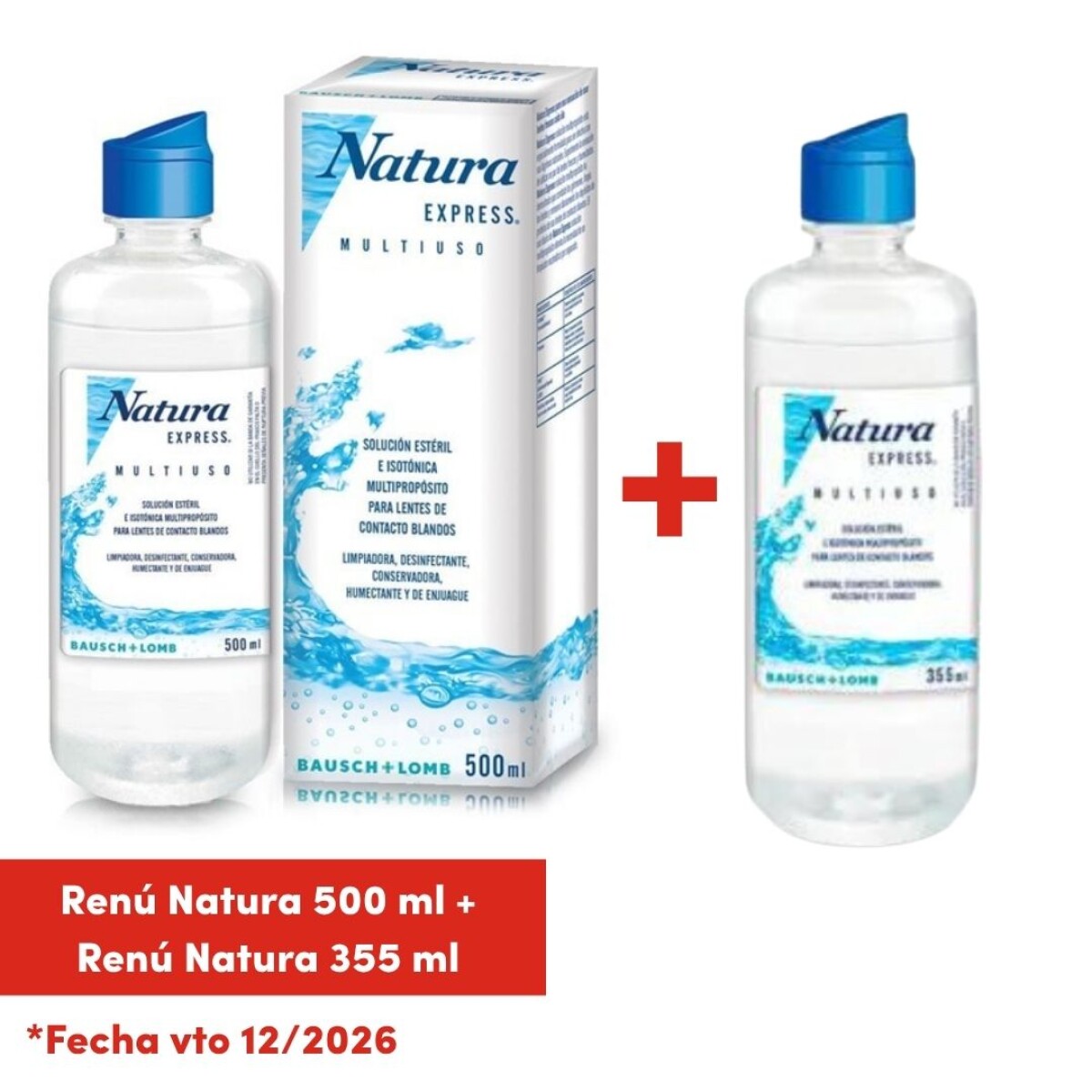 500 ml - B&L Renu natura 