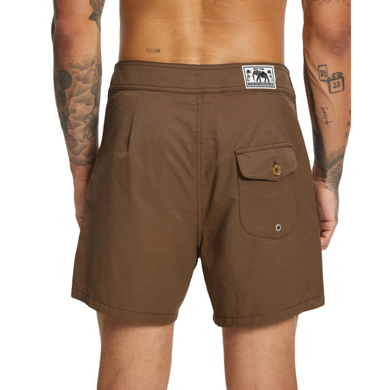 Boardshort Rhythm Bouquet Heritage - Marrón Boardshort Rhythm Bouquet Heritage - Marrón
