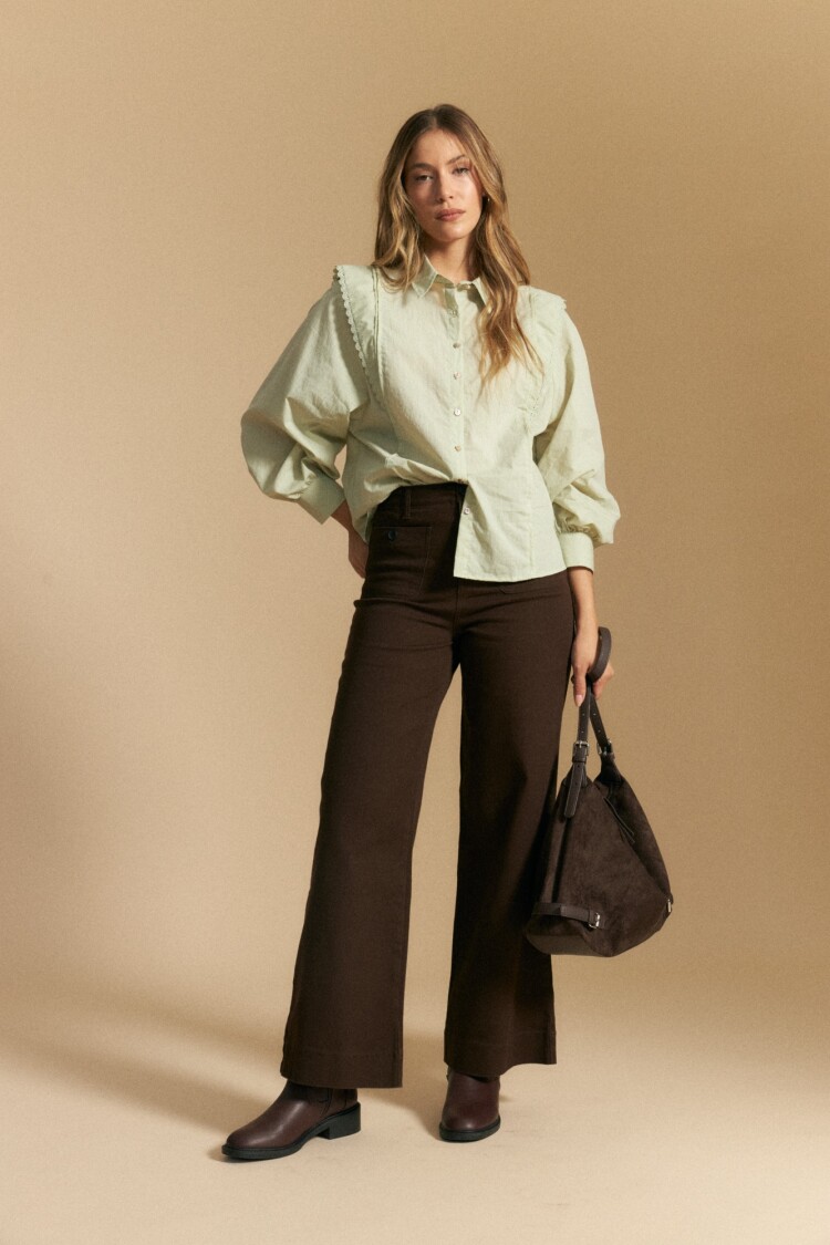 CAMISA CLARA Pistacho