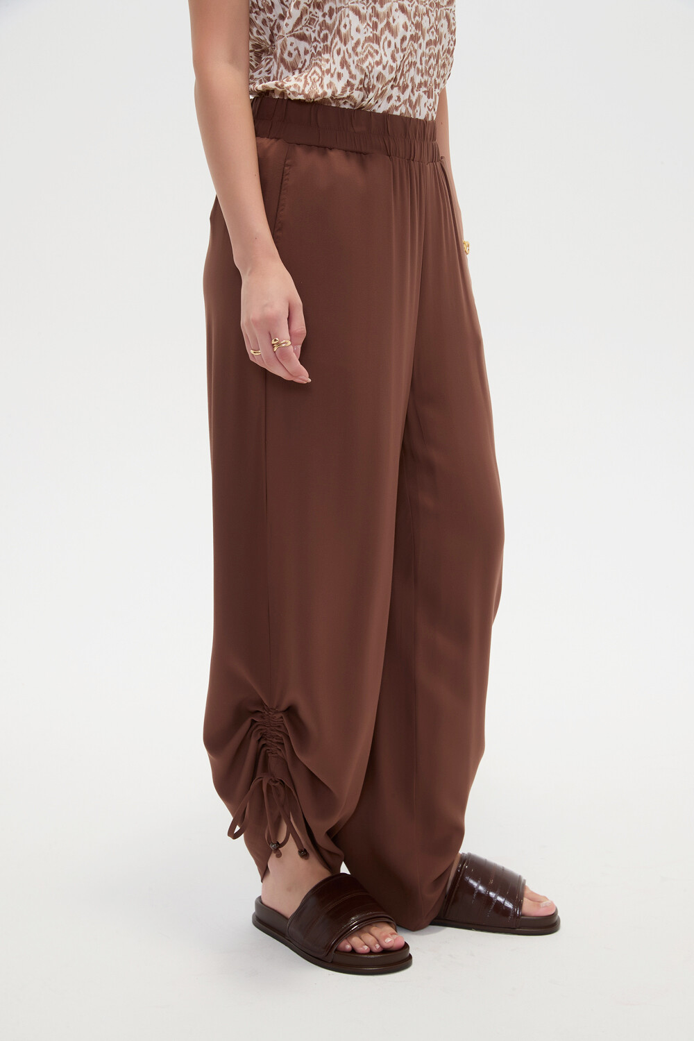 Pantalon Jilow Marron
