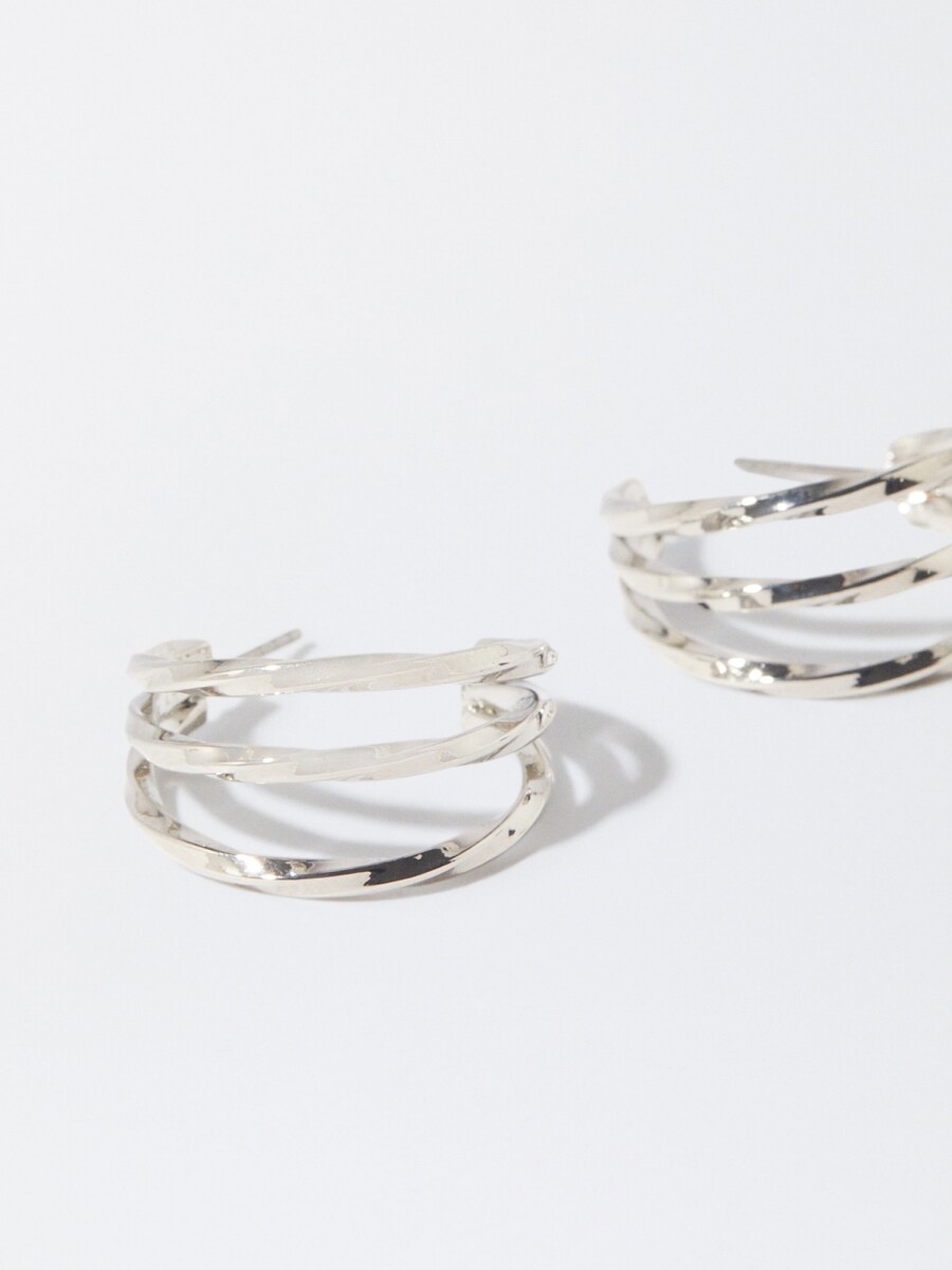 Pendientes De Aro Dorados plateado