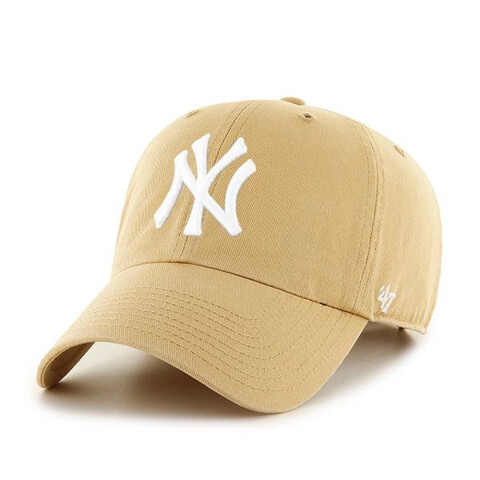 Gorra 47 Brand NY Yankees 47 Clean Up Unisex Light Tan