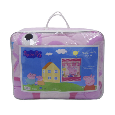 Acolchado Infantil Polar Peppa Pig 1 Plaza U