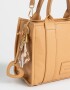 City Cartera City Cuerina - Marron Camel