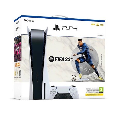 Sony Playstation 5 825gb Fifa 23 Bundle Color Blanco Y Negro Sony Playstation 5 825gb Fifa 23 Bundle Color Blanco Y Negro