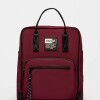 Mochila Forest en Nylon Bordeaux