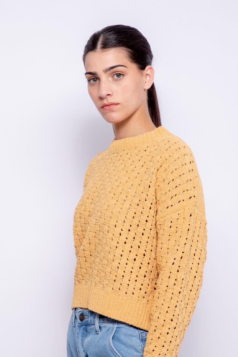 SWEATER MOON Amarillo Oliva