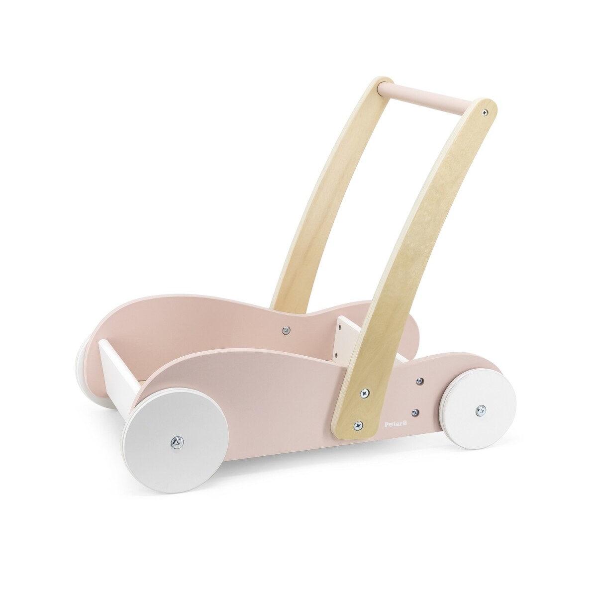 Caminador Infantil Polar B en Madera - ROSA 