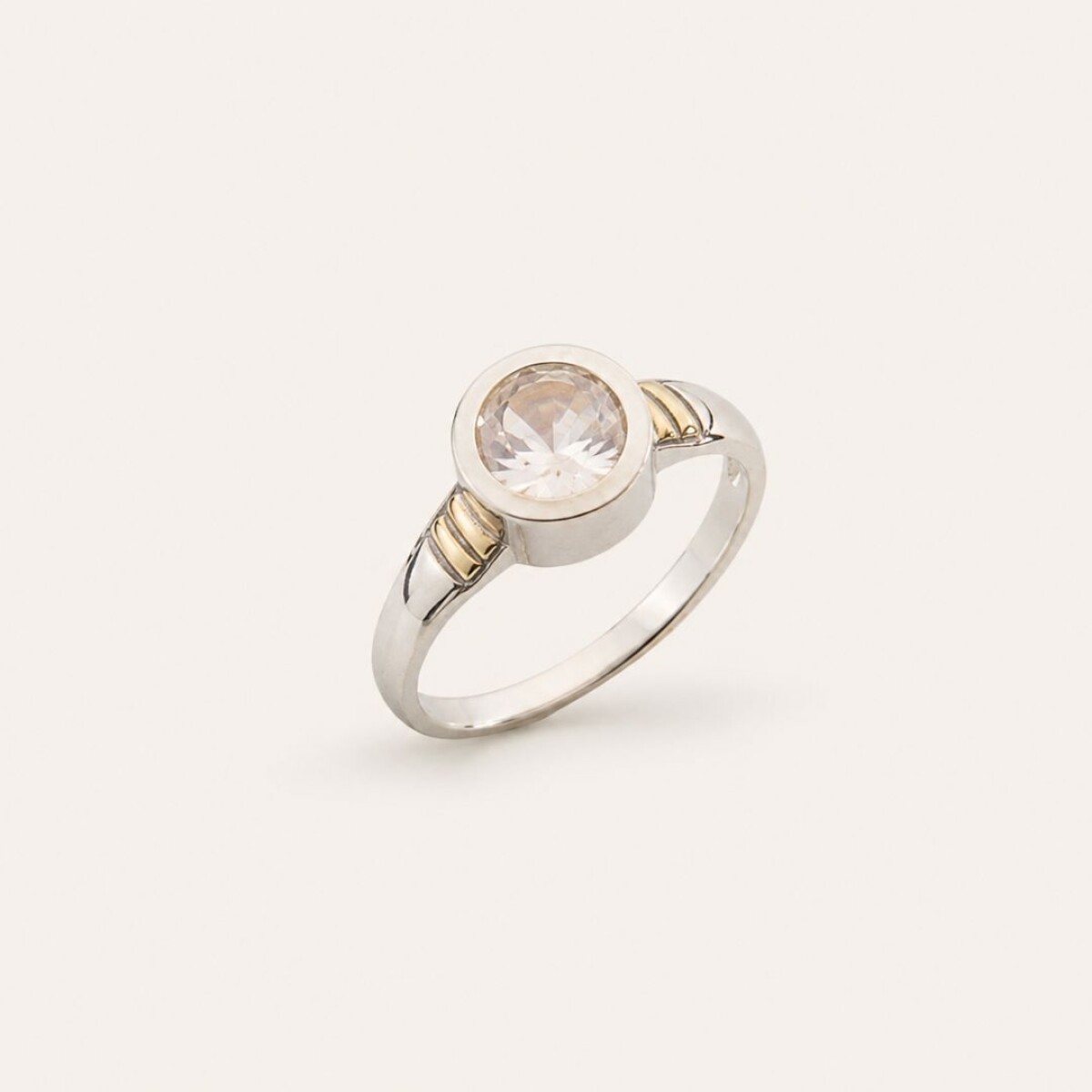 Anillo Sky - Plata y Oro 