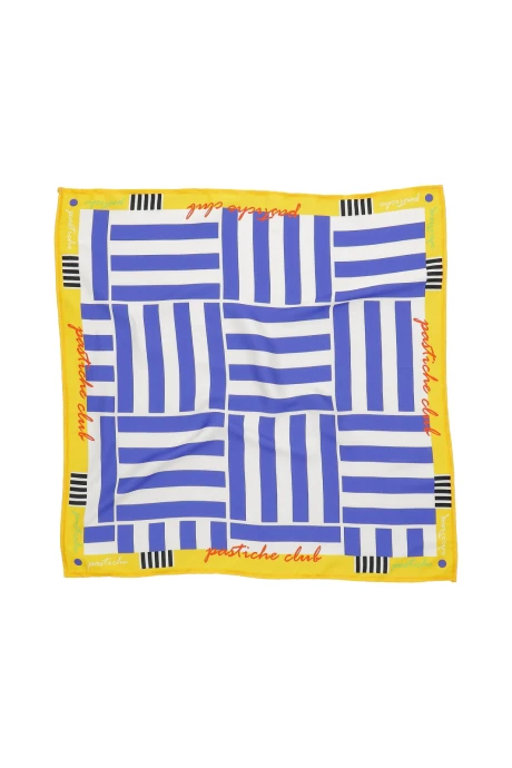 Pañuelo Damero Azul