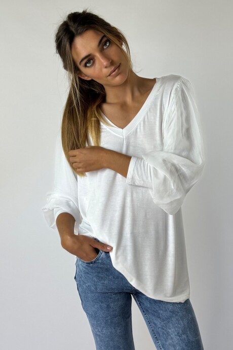 BLUSA GIULIANA Blanco