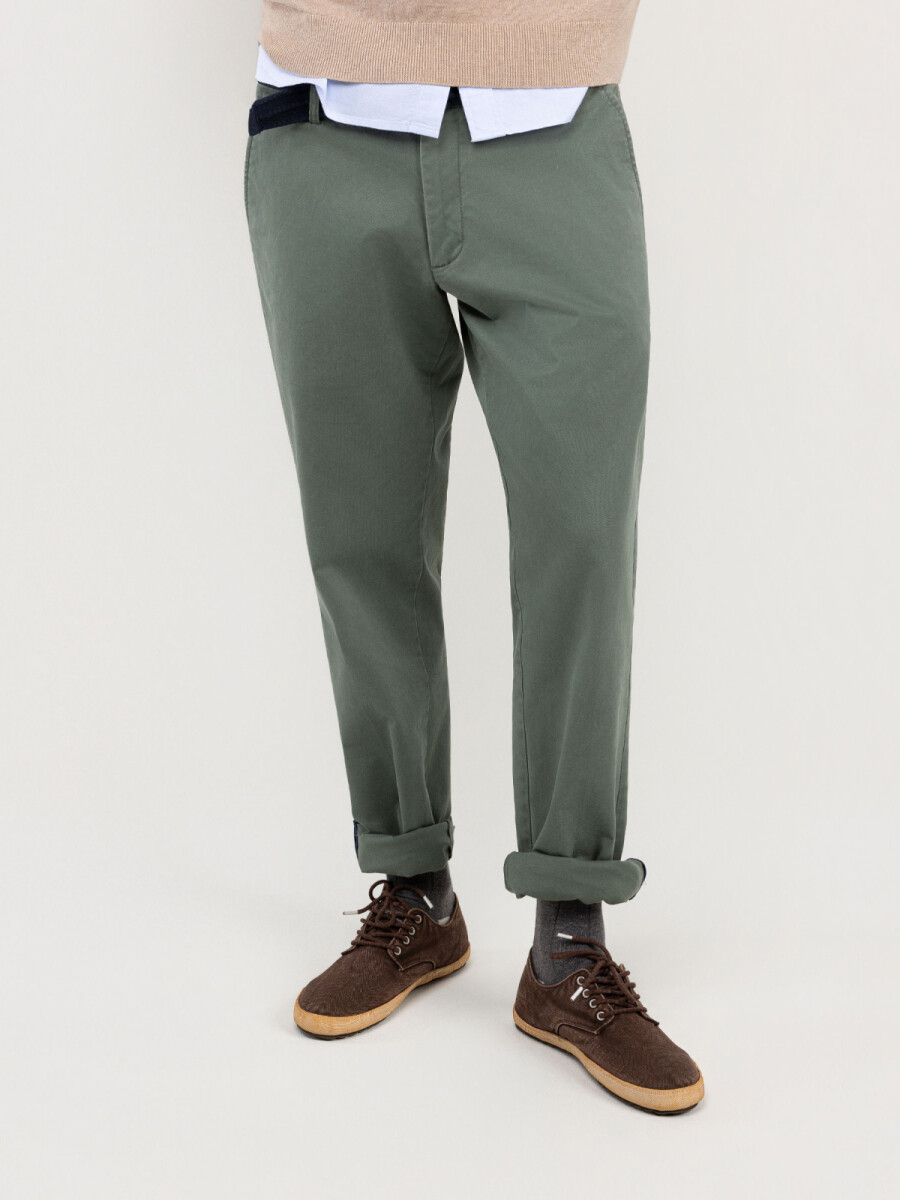 Pantalón Chino El Ganso - Verde 