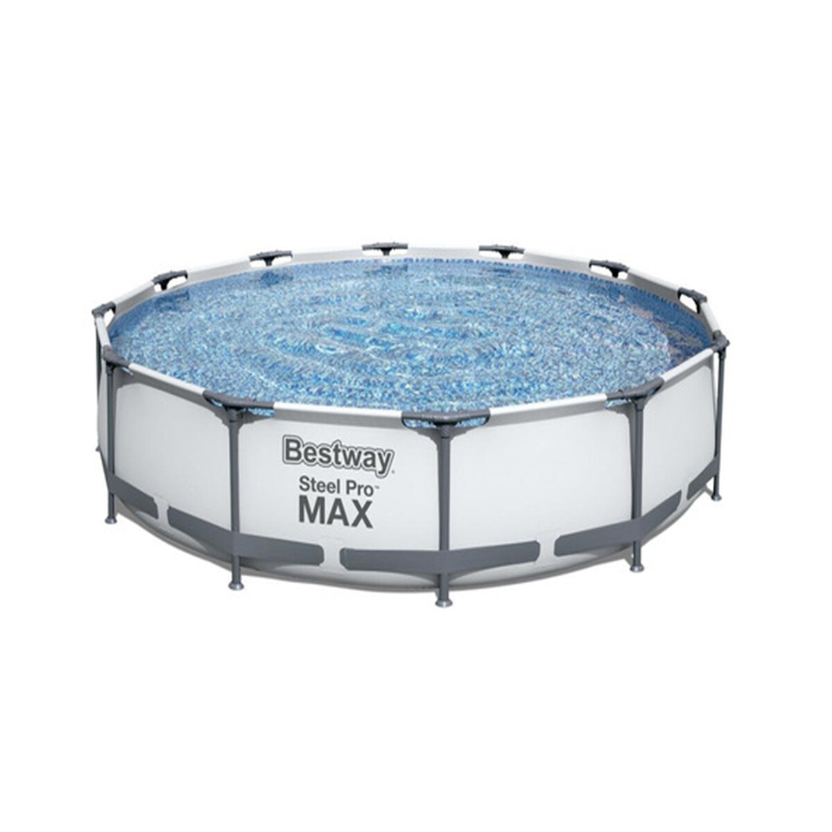 Alberca Estructural Redonda Bestway De 6473 Litros Gris 