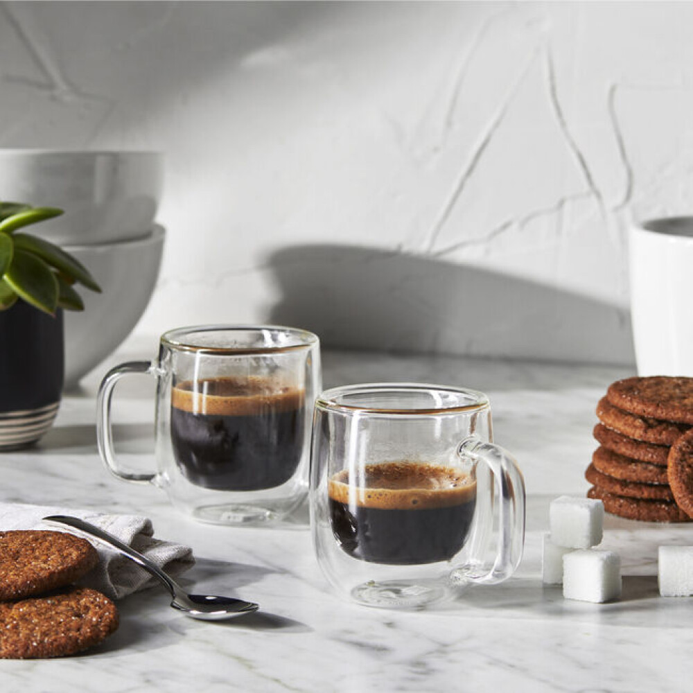 ZWILLING SORRENTO PLUS TAZA DOBLE FONDO ESPRESSO 80 ML X2 ZWILLING SORRENTO PLUS TAZA DOBLE FONDO ESPRESSO 80 ML X2