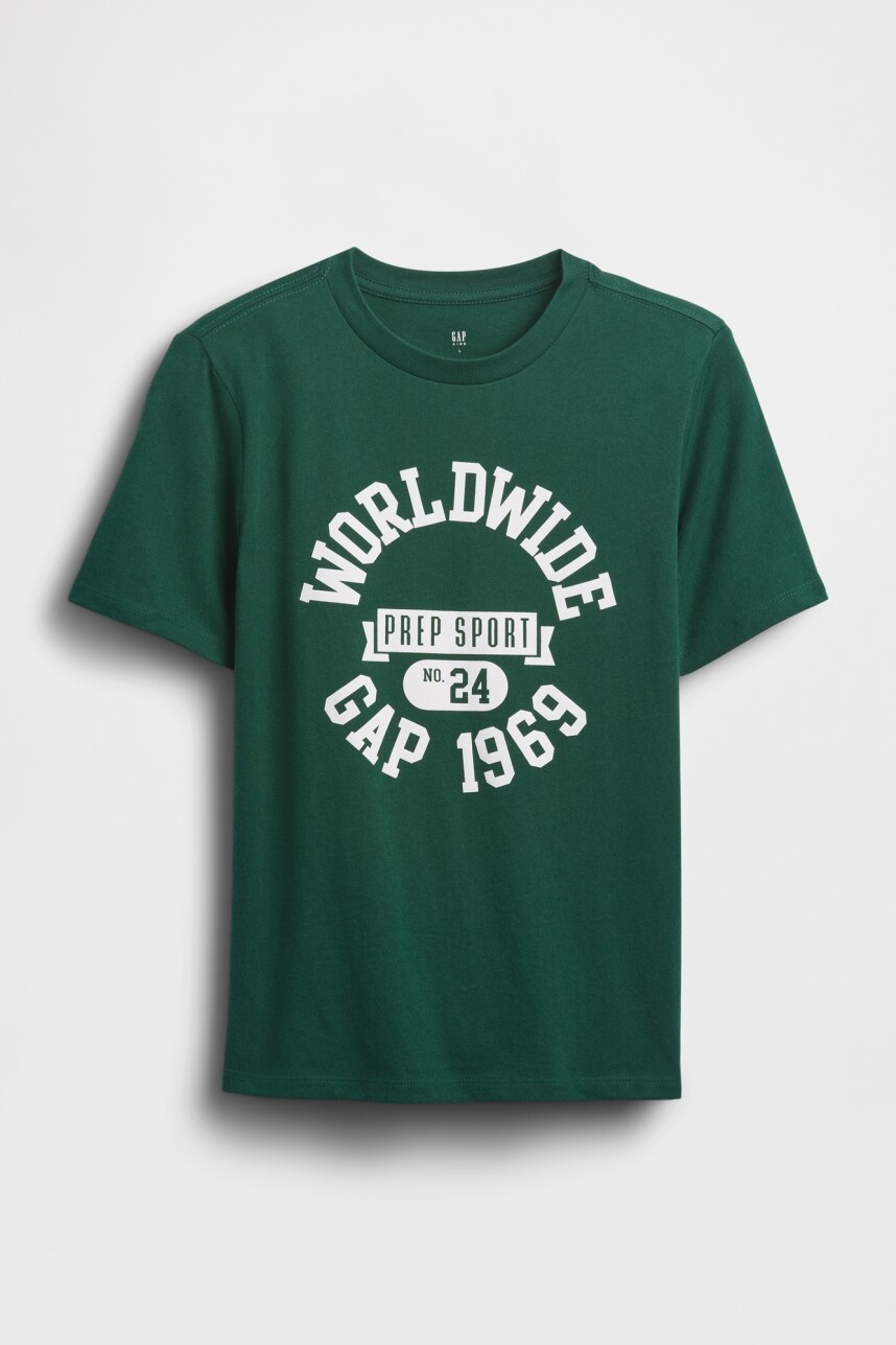 Remera Gráfico Niño Evergreen Glamour