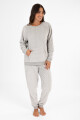 Pijama zigzag Gris