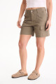 Short de Gabardina Malibu Verde Militar