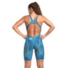 Malla De Competicion Para Mujer Arena Women's Powerskin St Next Open Back Limited Edition Azul Abyss Caimano