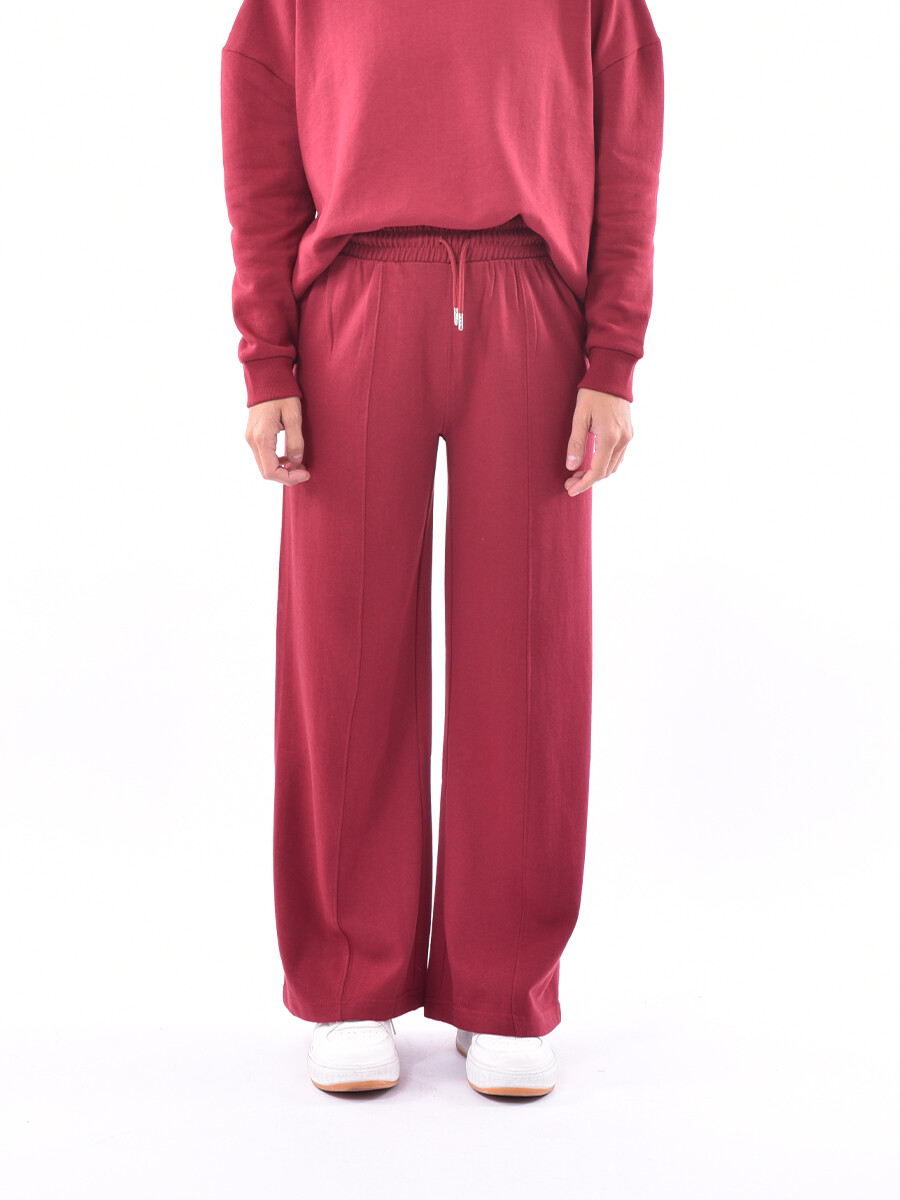 PANTALON DARIAN - BORDEAUX 