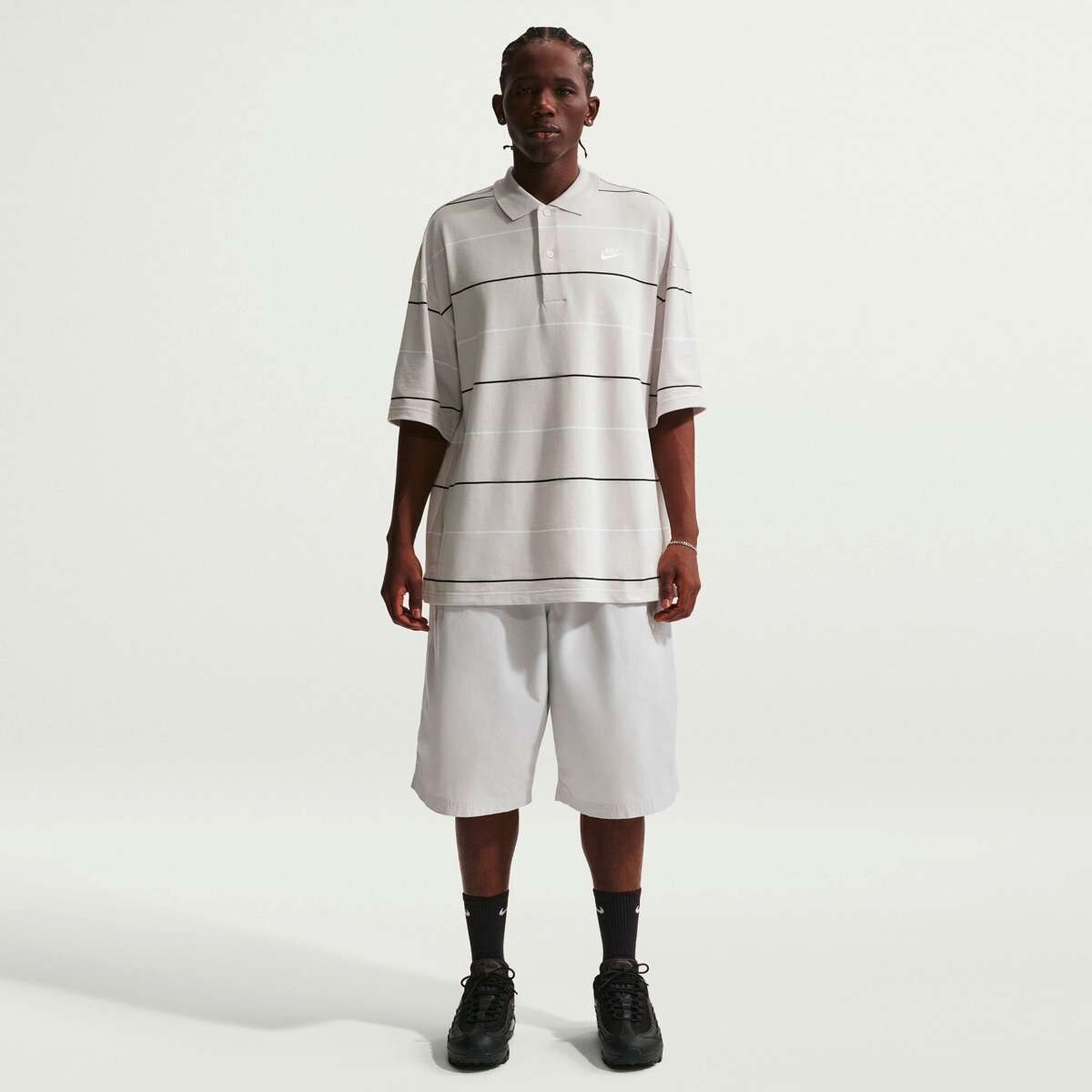 Polo Nike Sportswear Club de Hombre - Gris 