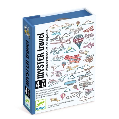 Juego de cartas Myster Travel Djeco Juego de cartas Myster Travel Djeco