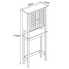 ORGANIZADOR BLANCO P/BAÑO 173X23X63CM Unica