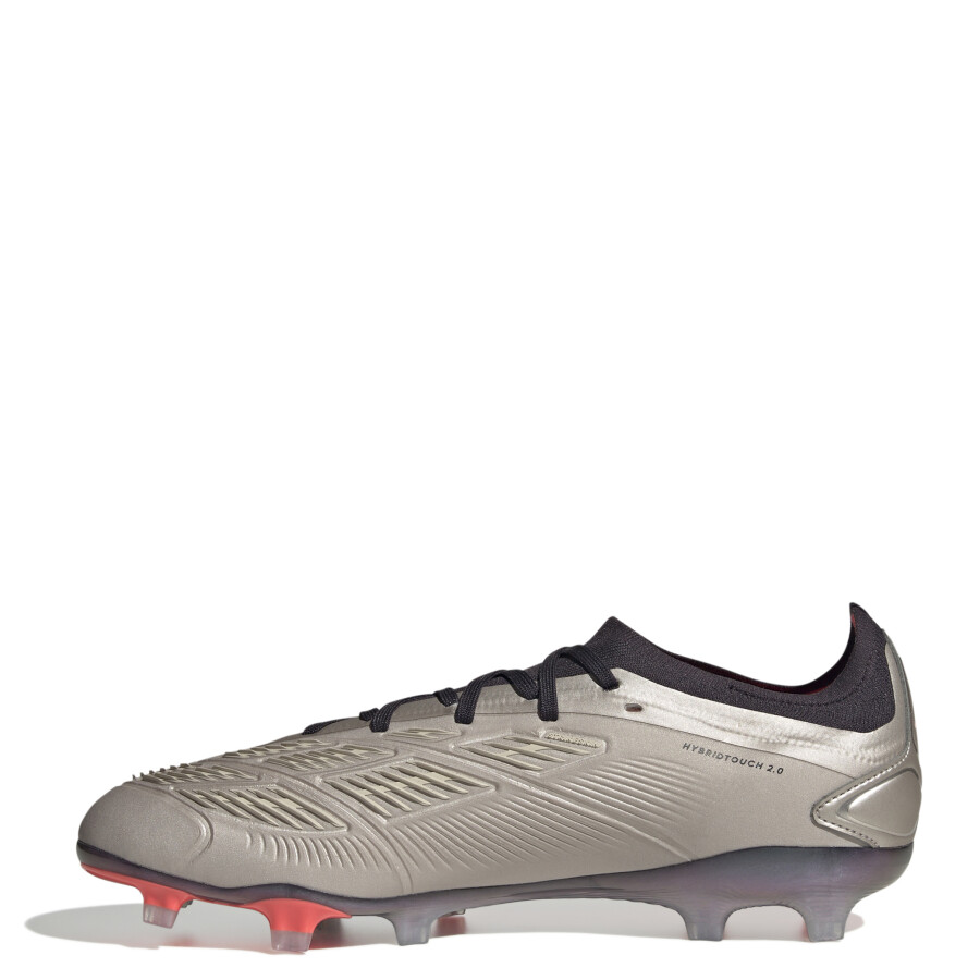 Championes de Hombre Adidas Predator Pro FG Plateado - Negro