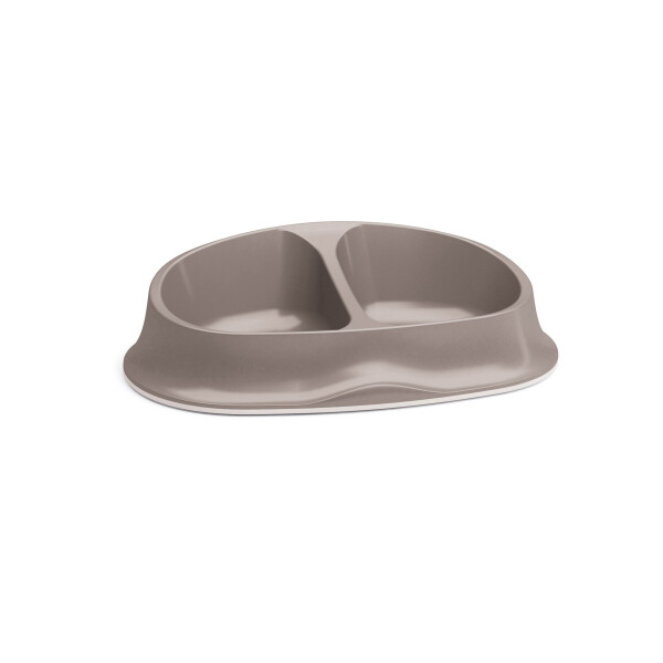 COMEDERO CHIC DOBLE GRIS PARDO COMEDERO CHIC DOBLE GRIS PARDO