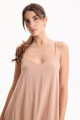Vestido Springs Beige